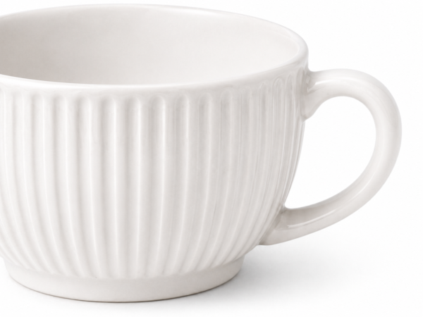 w5.3 Ceramic Tea Cup Set of 4 Elegant Handle Cups 200ml Durable Modern Design | wholeds