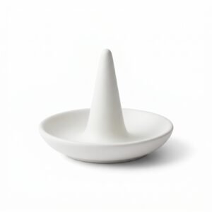 Ceramic Ring Holder Jewelry Stand Decorative Gift Item Elegant Modern Design | wholeds
