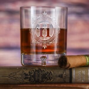 Jersey-llc Custom Crystal Scotch Glasses – Personalized Set