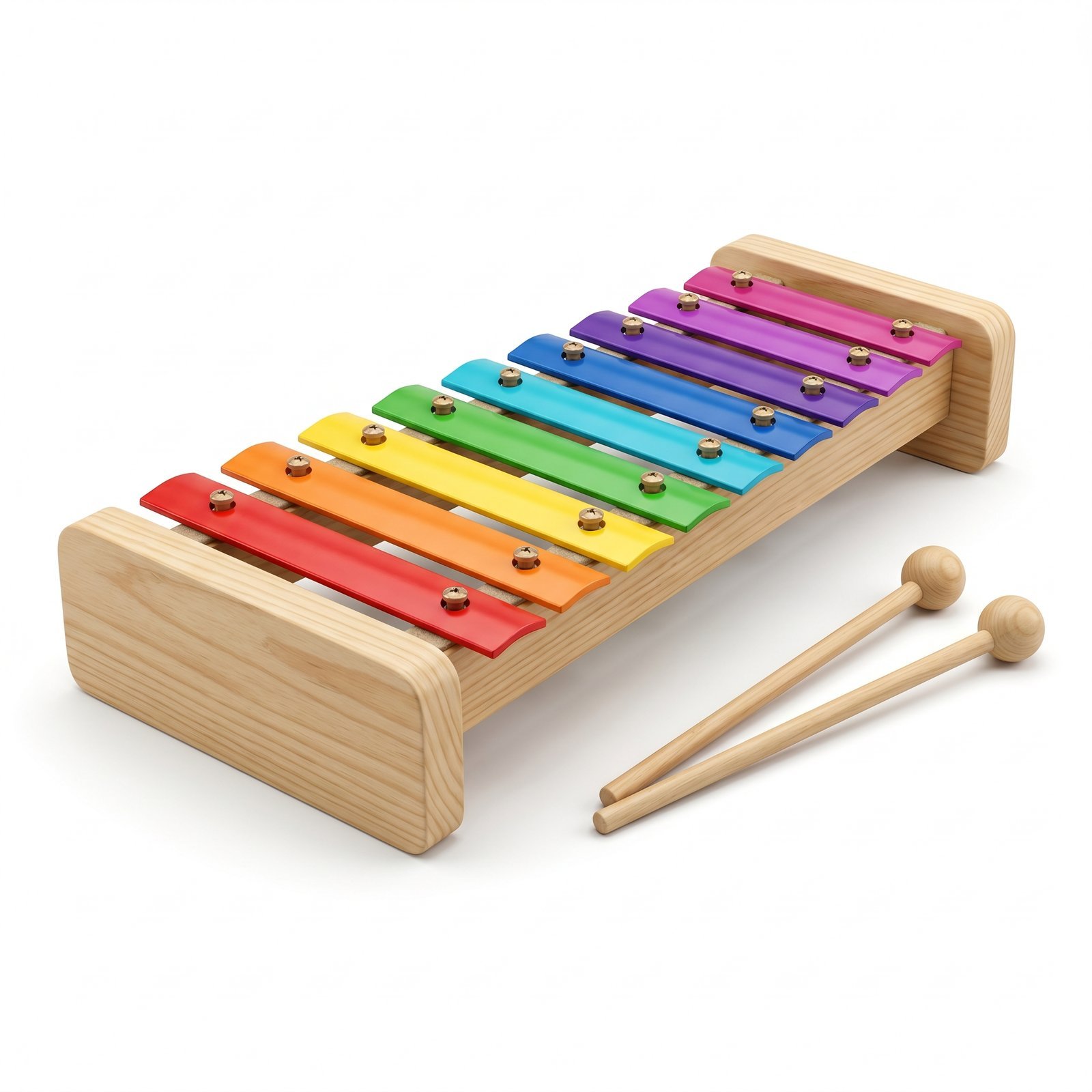Kids Wooden Musical Toy Xylophone Colorful Learning Instrument | Jersey LLC