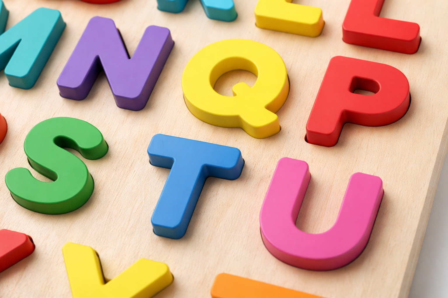 Wooden Alphabet Puzzle Board Early Learning Toy for Kids | Jersey LLC - Image 4