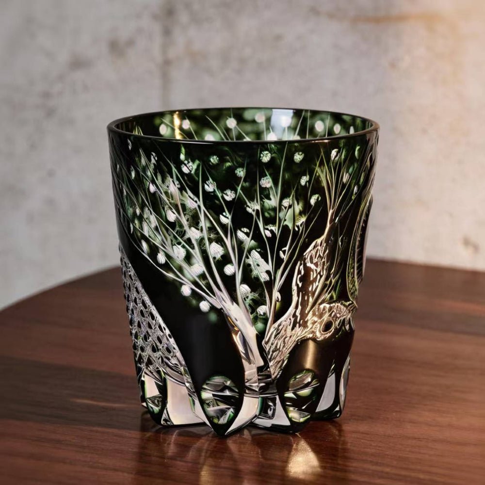 Edo Kiriko Handcrafted Year of the Snake Limited Edition Whisky Glass - Image 5